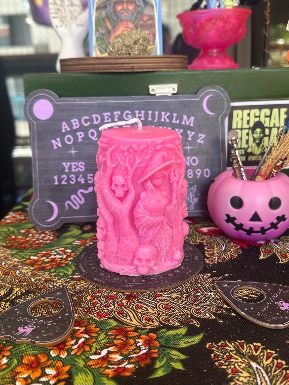 Glamour Witch Pillar Candle
